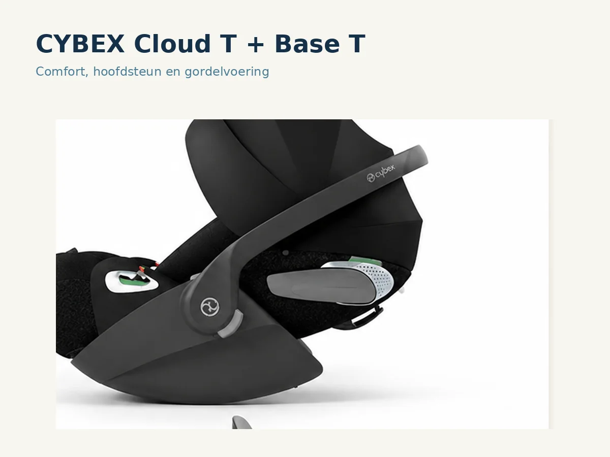 CYBEX Cloud T + Base T comfort en hoofdsteun detail thumbnail