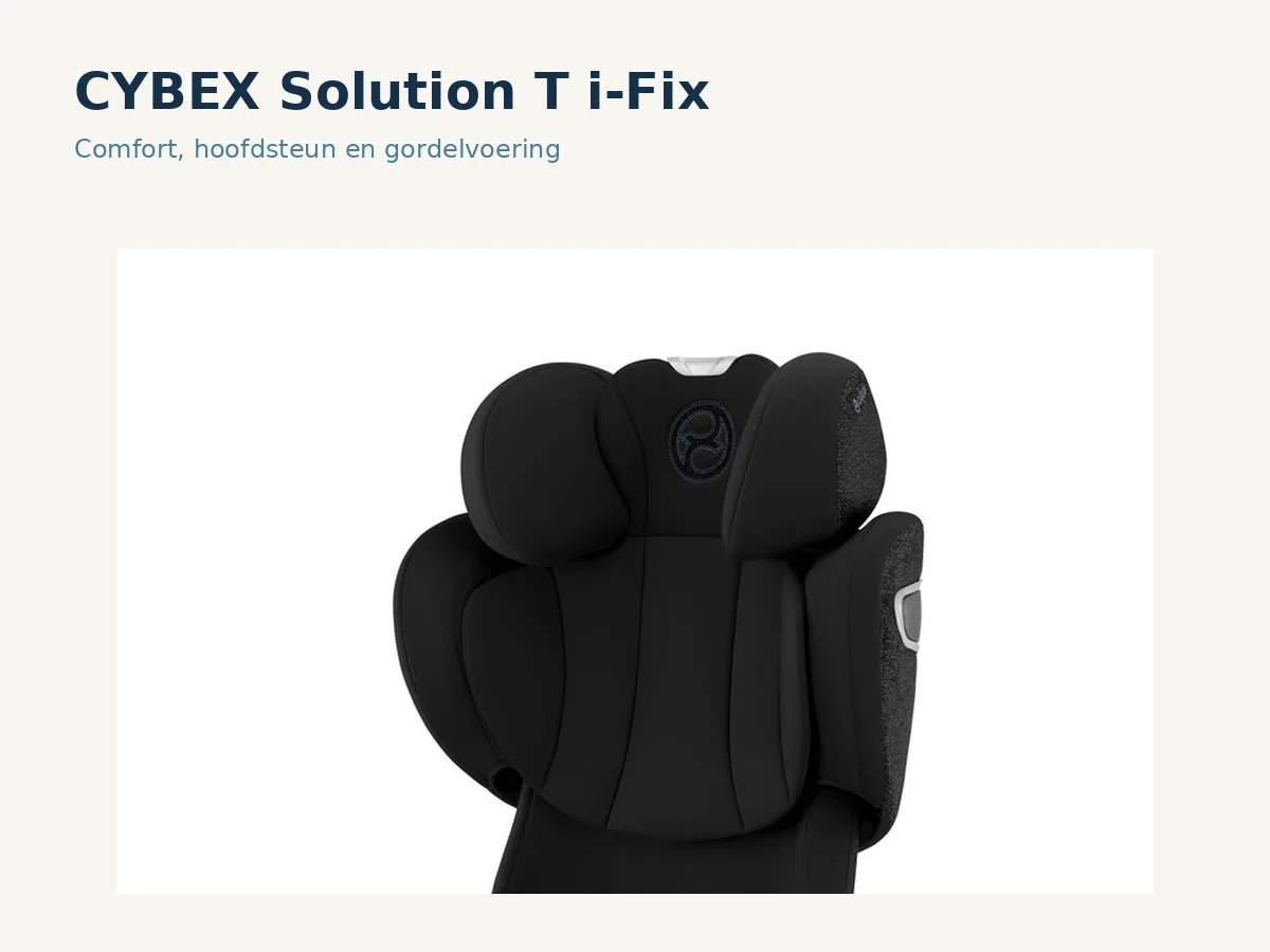 CYBEX Solution T i-Fix comfort en hoofdsteun detail thumbnail