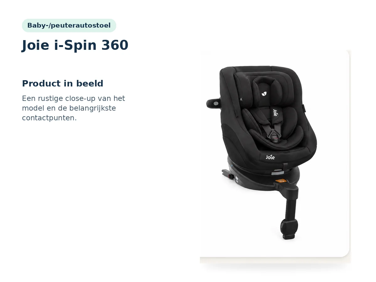 Joie i-Spin 360 productfoto thumbnail