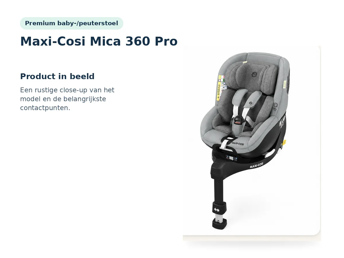 Maxi-Cosi Mica 360 Pro productfoto thumbnail