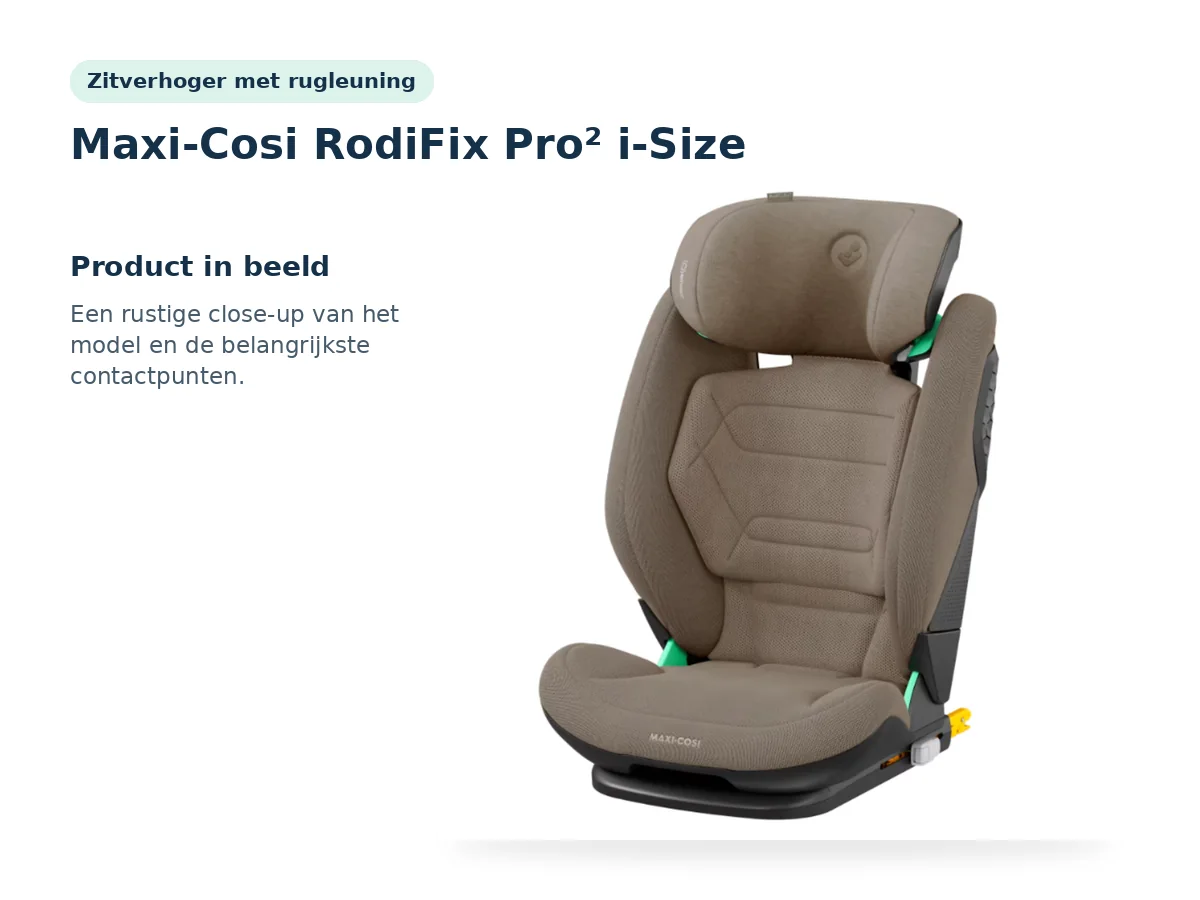 Maxi-Cosi RodiFix Pro² i-Size productfoto thumbnail
