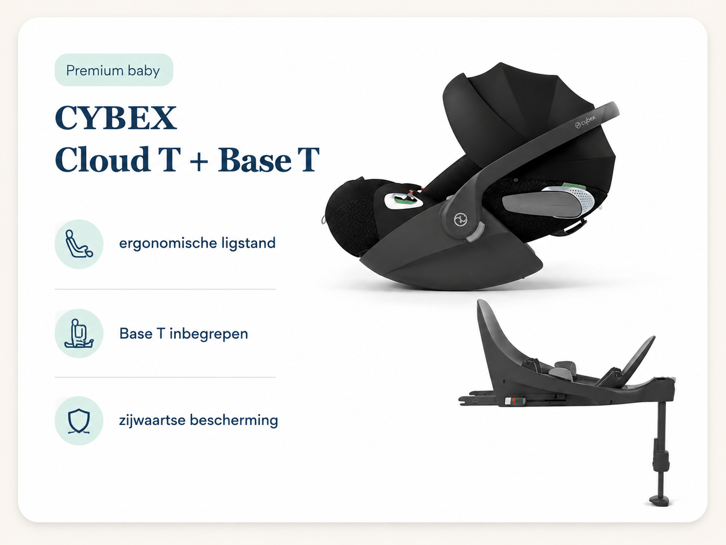 CYBEX Cloud T met Base T en functies